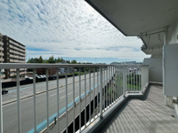 【バルコニー】 | コープ野村香椎駅東B棟☆仲介手数料無料☆