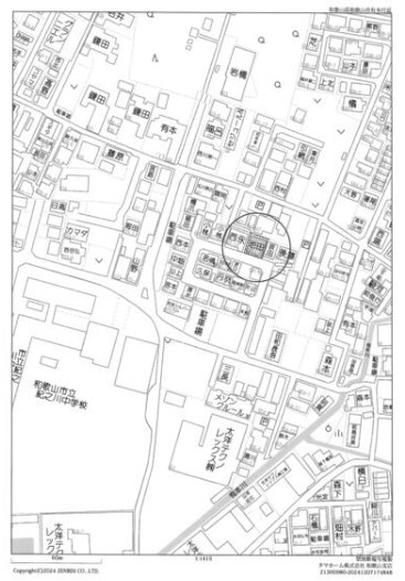 和歌山市　有本（紀伊中之島駅）住宅用地の地図