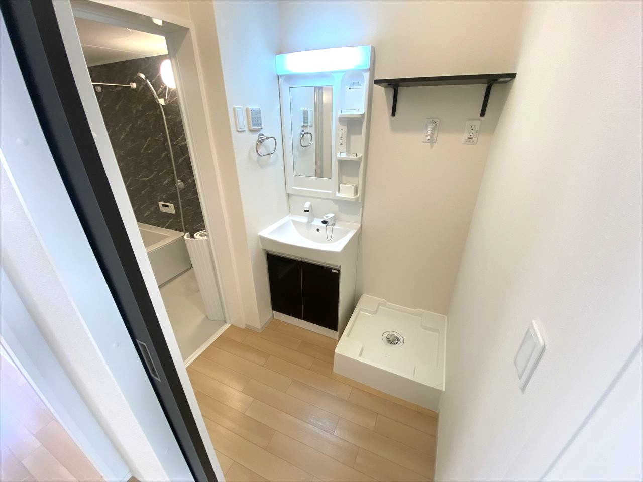 コーセー飯田の洗面所