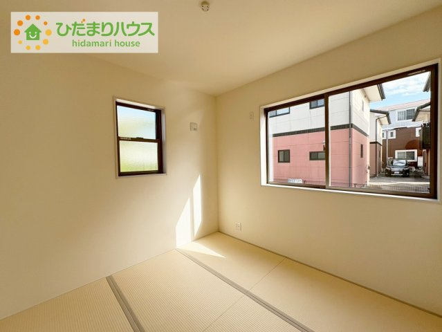 いわき市常磐関船町1期　新築戸建の和室|床の間付きの情緒漂う和室☆彡