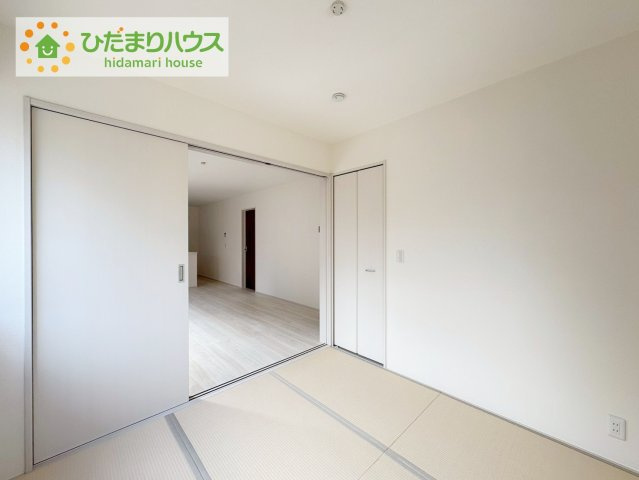 いわき市常磐関船町1期　新築戸建の和室|赤ちゃんスペースや客間など、多彩な用途で使用できる和室☆
