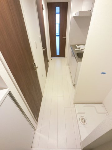 プリズム14番館の玄関