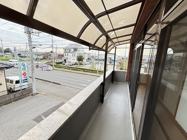 【バルコニー】 | 結城市大字鹿窪　中古戸建