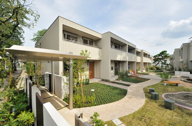 ＢＯＲＩＫＩむさしの　Ｎのエントランス|★緑豊かな「BORIKIの庭」★