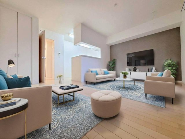 ＢＯＲＩＫＩむさしの　Ｎの居間・リビング