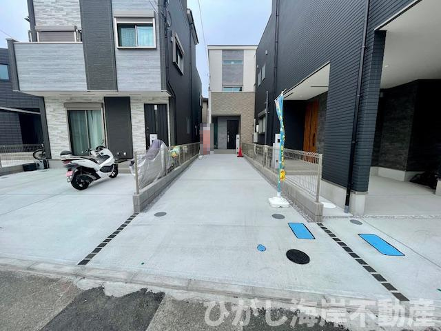 茅ヶ崎市南湖2丁目　新築戸建　　全３棟の駐車場|駐車スペース