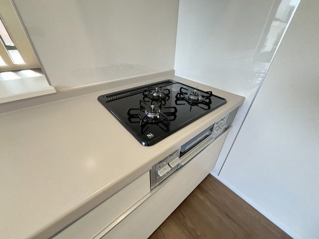 【キッチン】 | 福岡市南区大平寺1丁目第1　1号棟（全2棟）【仲介手数料無料・0円】 | 現地写真。