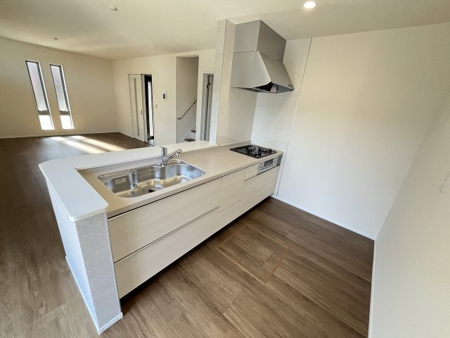 【キッチン】 | 福岡市南区大平寺1丁目第1　1号棟（全2棟）【仲介手数料無料・0円】 | 現地写真。
