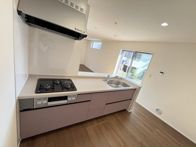 【キッチン】 | 福岡市南区大平寺1丁目第1　2号棟（全2棟）【仲介手数料無料・0円】 | 現地写真。