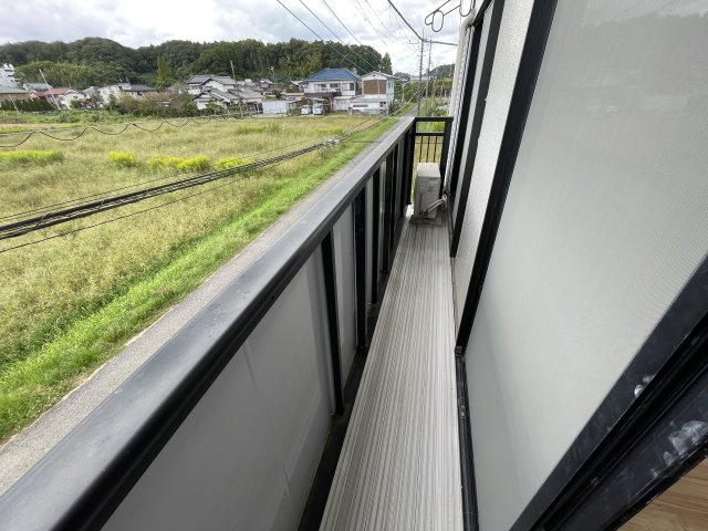 エーデルハイムAのバルコニー