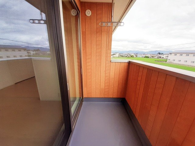 ランブラスＣのバルコニー