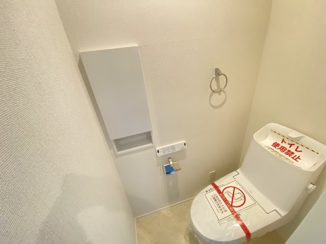 『八王子市新築戸建て』八王子市暁町3-2-5【仲介手数料無料】　　３期　のトイレ|～仲介手数料無料☆八王子ひなた不動産～八王子市暁町　新築戸建て