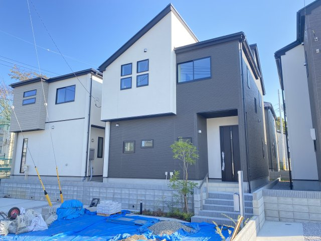 祝：成約済み　八王子市　暁町　新築戸建て　３期の外観|～仲介手数料無料☆八王子ひなた不動産～八王子市暁町　新築戸建て