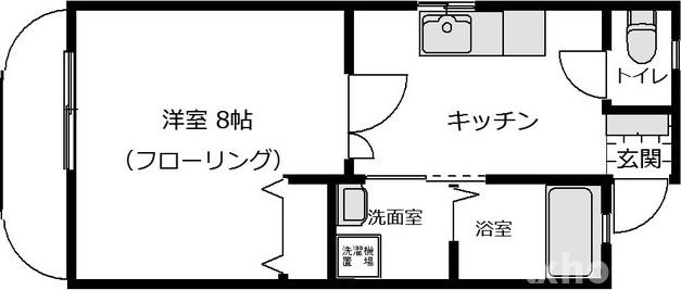 モンフルール竹橋の間取り