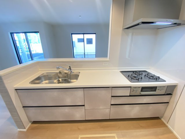 『八王子市新築戸建て』八王子市暁町3-2-5【仲介手数料無料】　　３期　のキッチン|～仲介手数料無料☆八王子ひなた不動産～八王子市暁町　新築戸建て