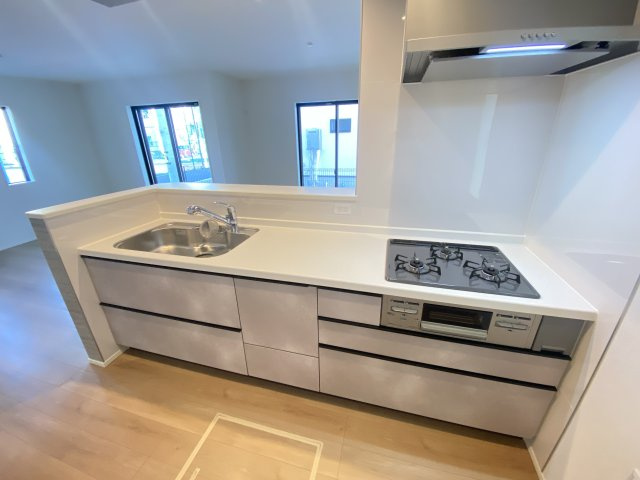 『八王子市新築戸建て』八王子市暁町3-2-5【仲介手数料無料】　　３期　のキッチン|～仲介手数料無料☆八王子ひなた不動産～八王子市暁町　新築戸建て