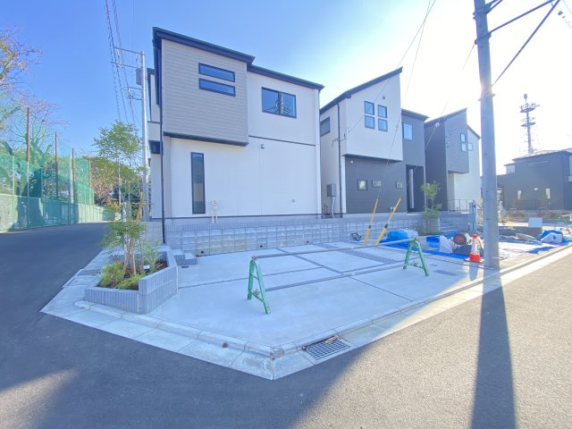 祝：成約済み　八王子市　暁町　新築戸建て　３期の外観|～仲介手数料無料☆八王子ひなた不動産～八王子市暁町　新築戸建て