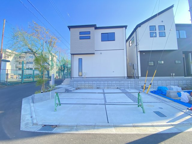 『八王子市新築戸建て』八王子市暁町3-2-5【仲介手数料無料】　　３期　の外観|～仲介手数料無料☆八王子ひなた不動産～八王子市暁町　新築戸建て