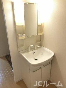 ハイドランジアの洗面所