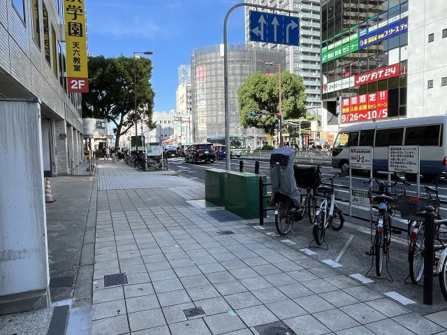 大阪市北区浪花町の店舗事務所の周辺