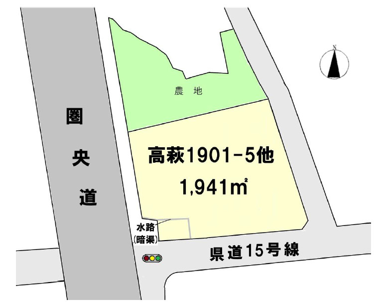 店舗・事務所用地 日高市高萩の画像