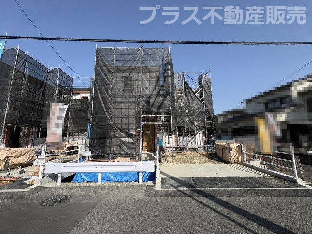 【外観】 | 福岡市南区大平寺1丁目10期　2号棟（全2棟）【仲介手数料無料・0円】 | 建築中の物件は、お近くのモデルハウスも一緒にご覧頂けます。