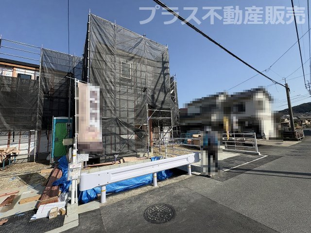 【外観】 | 福岡市南区大平寺1丁目10期　2号棟（全2棟）【仲介手数料無料・0円】 | 現地写真。プラス不動産販売なら、現場の全ての棟をまとめてご見学頂けます。