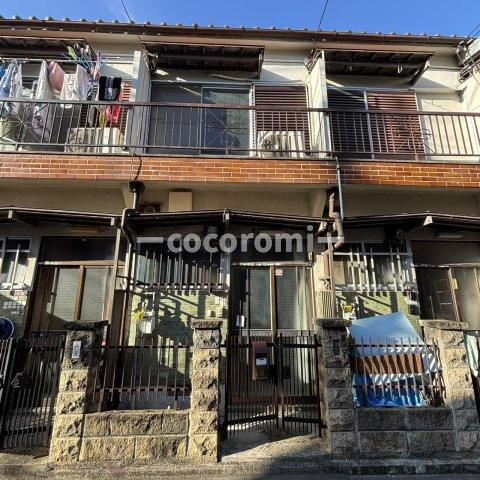 西禁野1丁目連棟貸家の外観