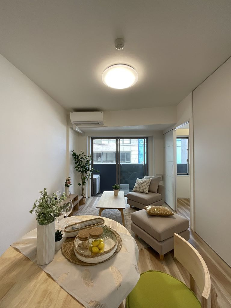 ＧＲＡＮ ＰＡＳＥＯ上野の居間・リビング|ゆったり過ごせる居間です