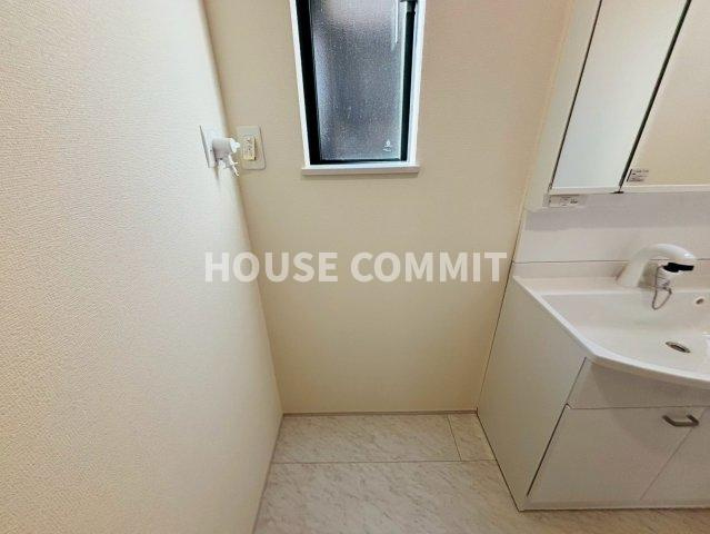 大袋Ⅰ　新築戸建　A号棟のランドリースペース