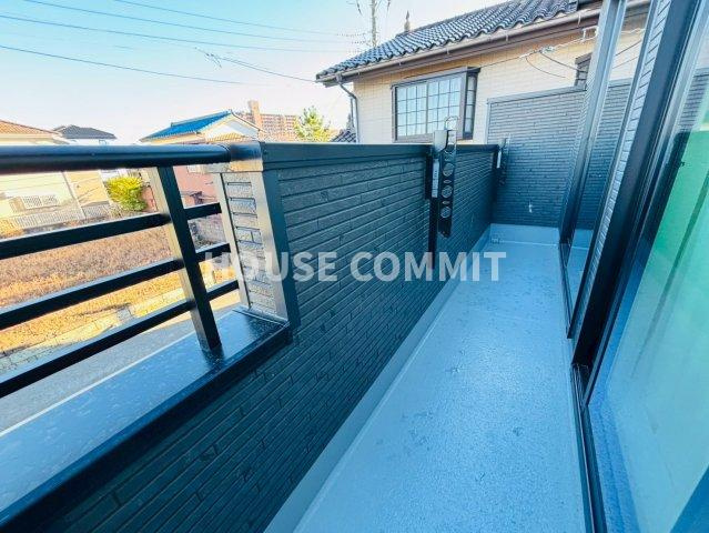 大袋Ⅰ　新築戸建　A号棟のバルコニー