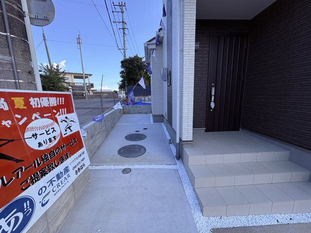 ハートフルタウンうるま市兼箇段Ⅱ-1号棟の駐車場