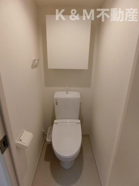 リブリ・グランズ レジデンス柏のトイレ|落ち着いたトイレです