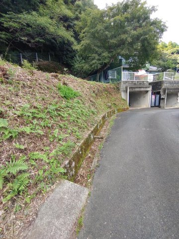木町　売土地②の前面道路含む現地写真