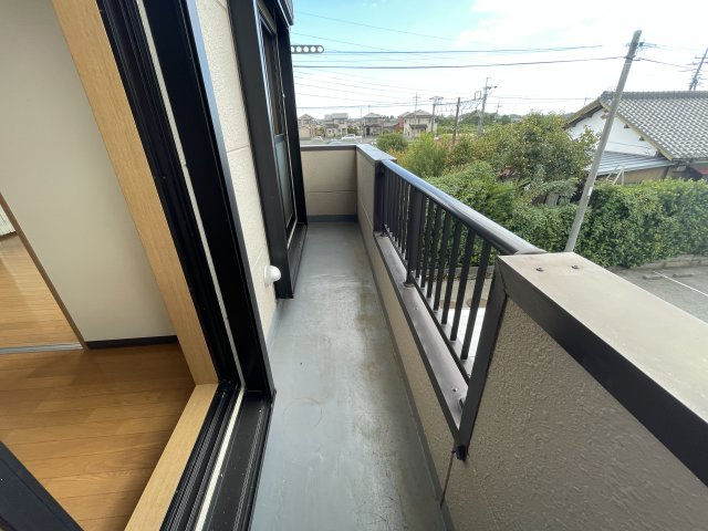 エーデルハイムCのバルコニー