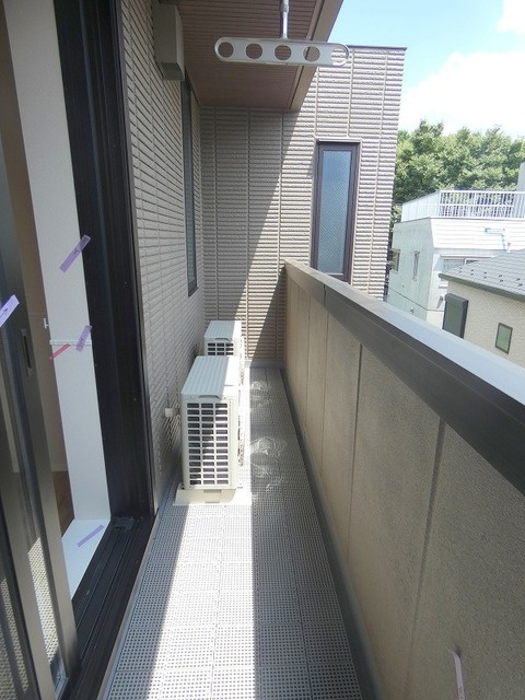 パークサイド芦花のバルコニー