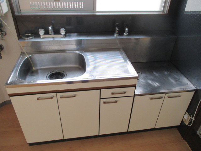 【キッチン】 | ガスコンロが設置できるキッチンです