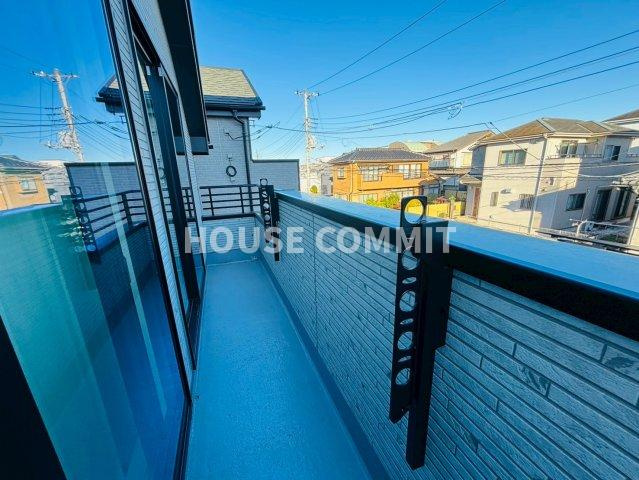 大袋Ⅰ　新築戸建　B号棟のバルコニー