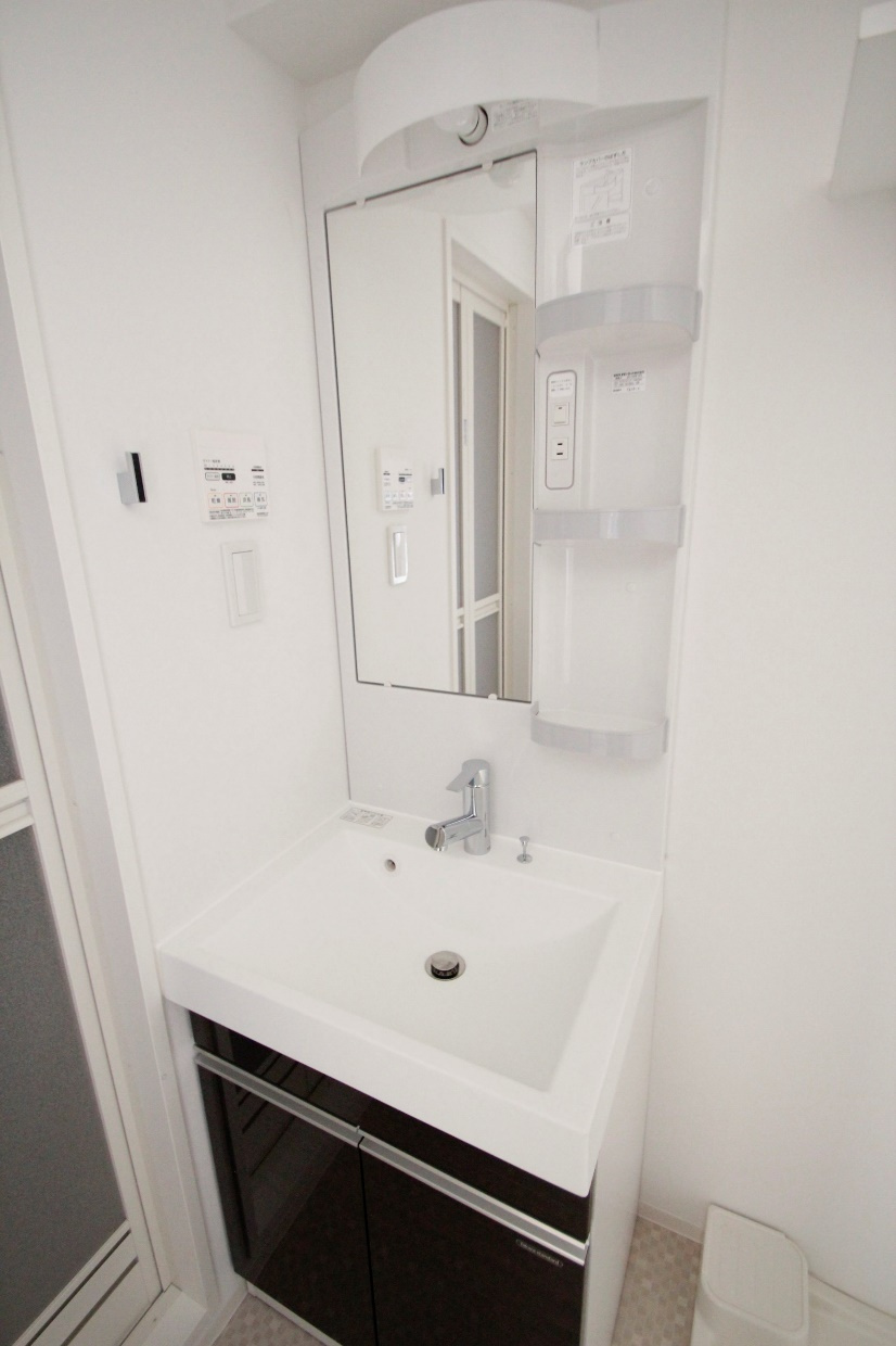 ジェノヴィア川崎駅グリーンヴェールの独立洗面台