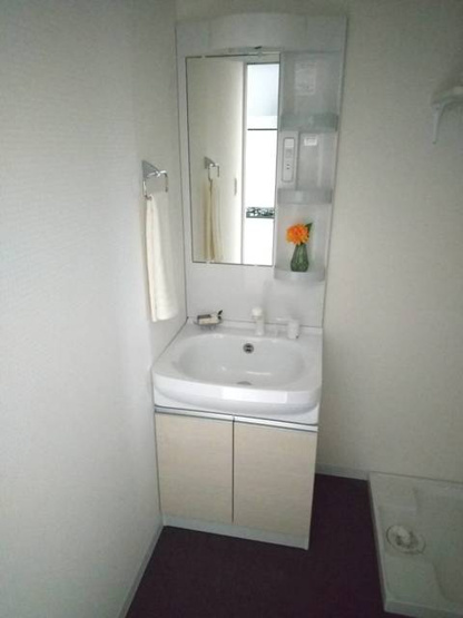 清潔感のあるバスルーム