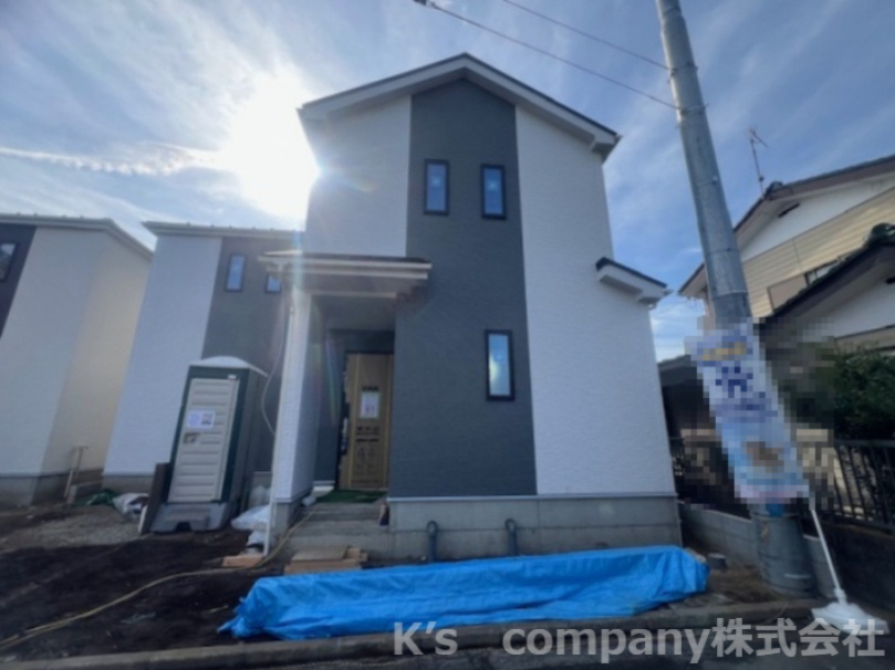 茅ヶ崎市香川4丁目　新築戸建　A号棟の外観|2025.12月撮影◇