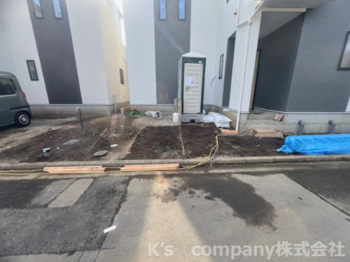 茅ヶ崎市香川4丁目　新築戸建　A号棟の外観|2025.12月撮影◇