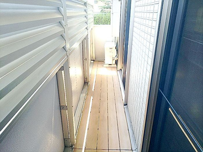 【バルコニー】 | セジュールフローラ | ※同物件・反転タイプの写真です。