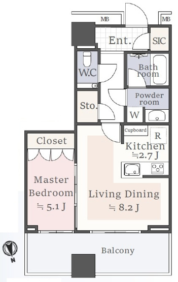 【間取り】 | WORLD TOWER RESIDENCE
