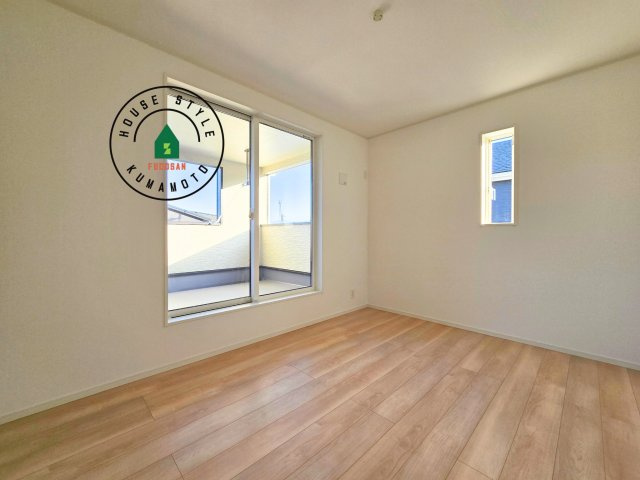 熊本市南区城南町下宮地第3-3棟（2号棟）の内観：施工例|主寝室です。