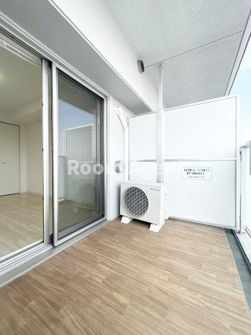 LaDouceur黒川のバルコニー