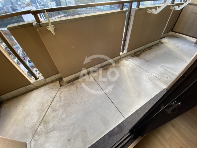 キオプラザ天満橋　滝川小学校のバルコニー|キオプラザ天満橋　バルコニー