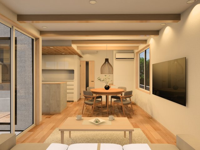 福井町　建築条件付き　売土地　　のその他|プラン例　建物面積　86.52㎡