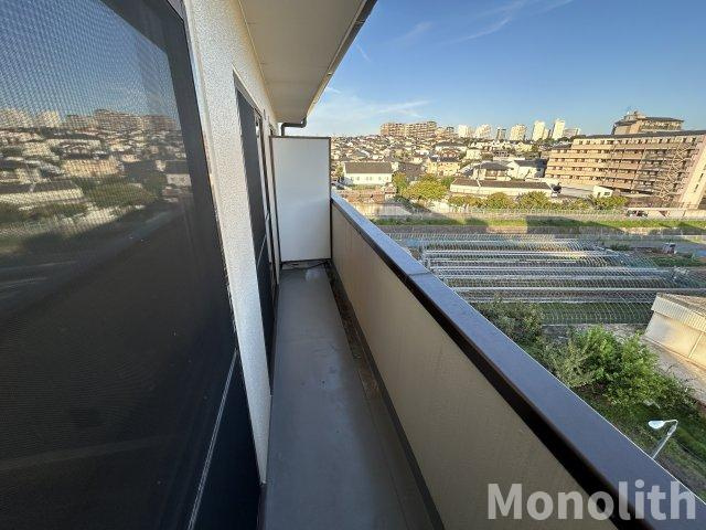 メゾンドタカのバルコニー