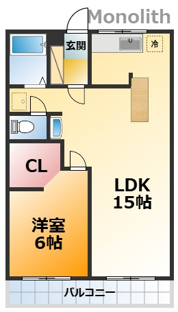 メゾンドタカの間取り